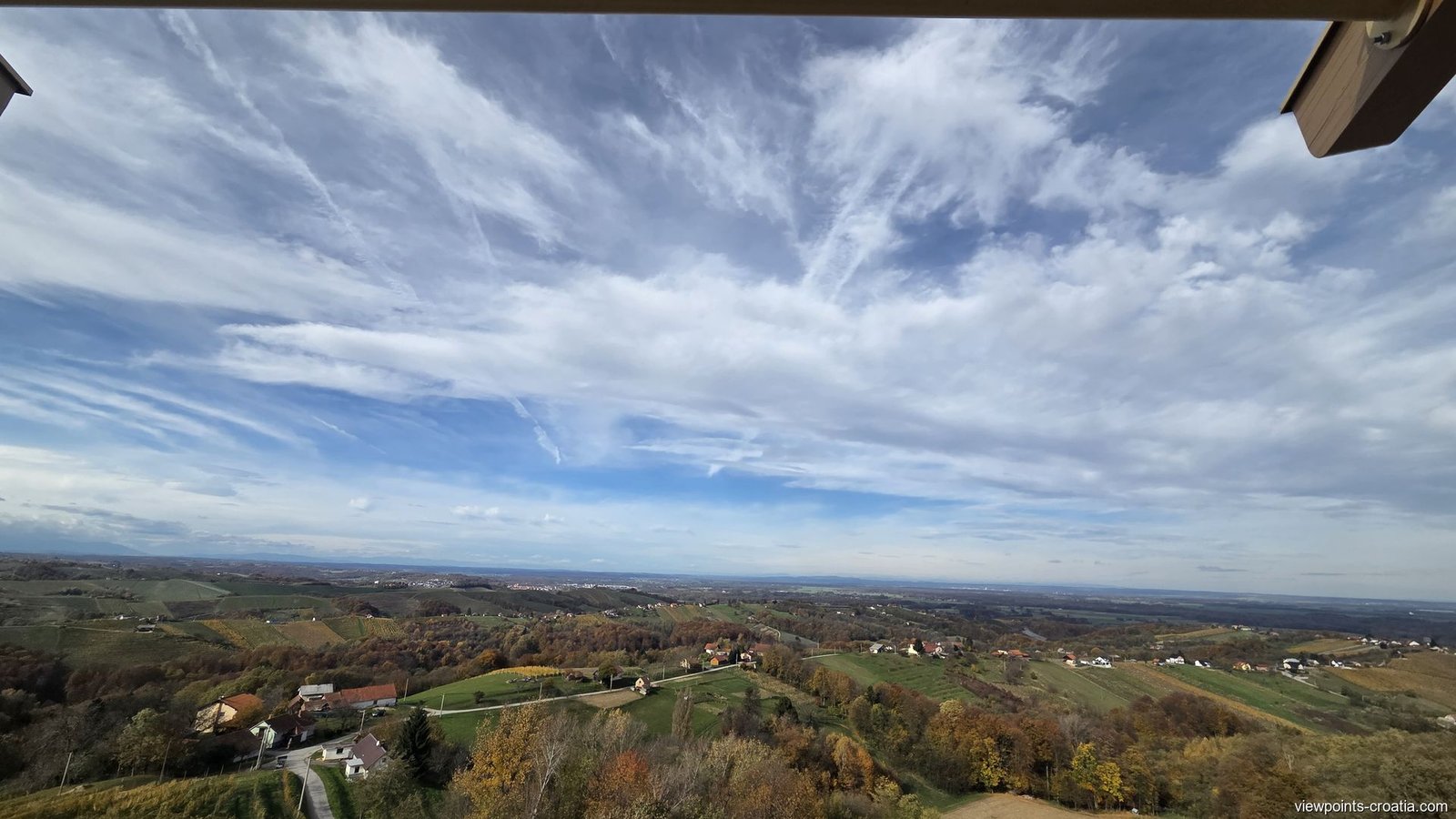 View from viewpoint Međerkin breg